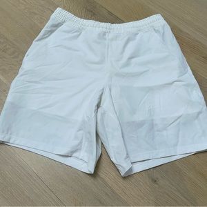 Lululemon Pace Breaker Lined Shorts White